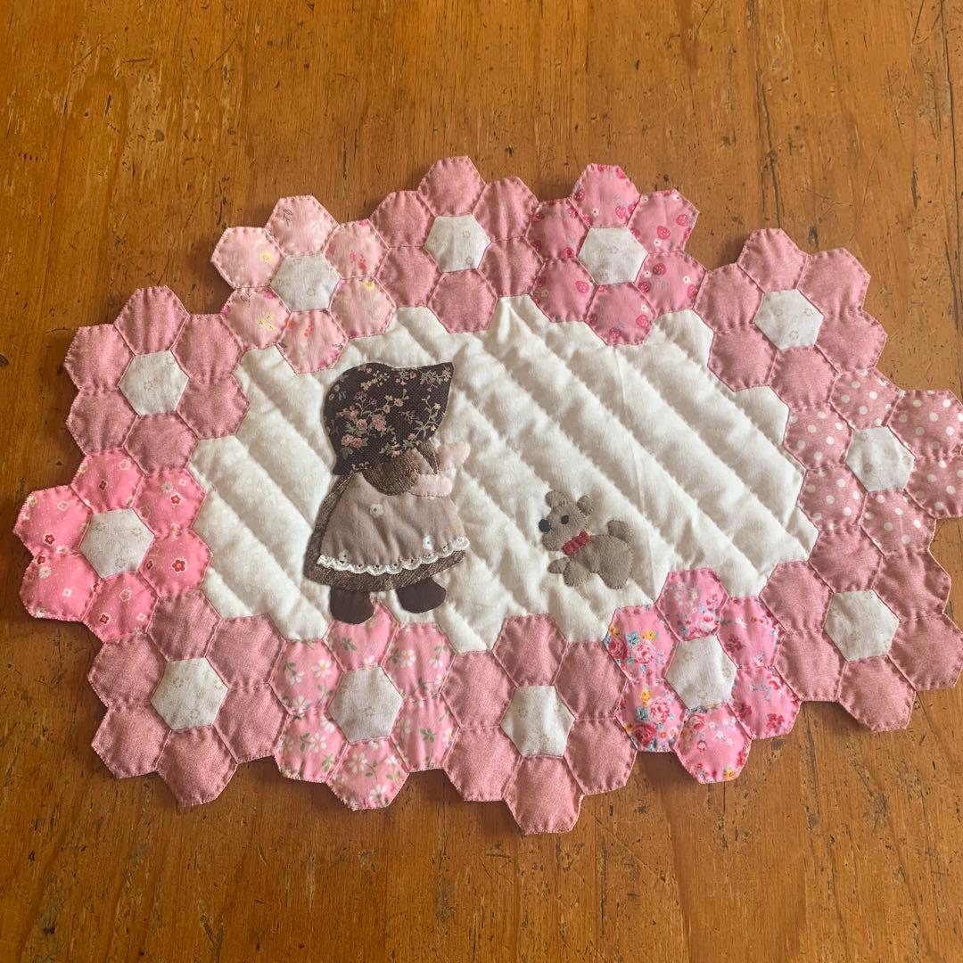 パッチワーク　スーちゃんマット3点