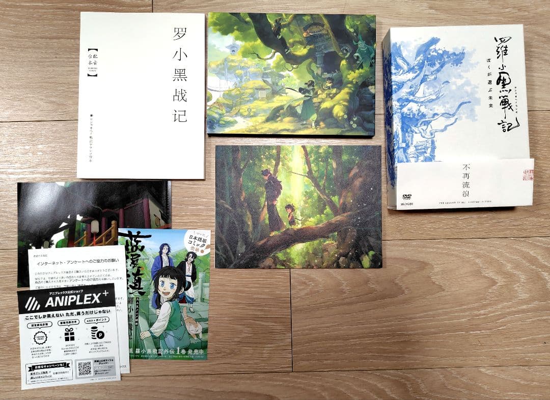 羅小黒戦記　ぼくが選ぶ未来　'19中国　完全生産限定版　特典　帯付き　DVD