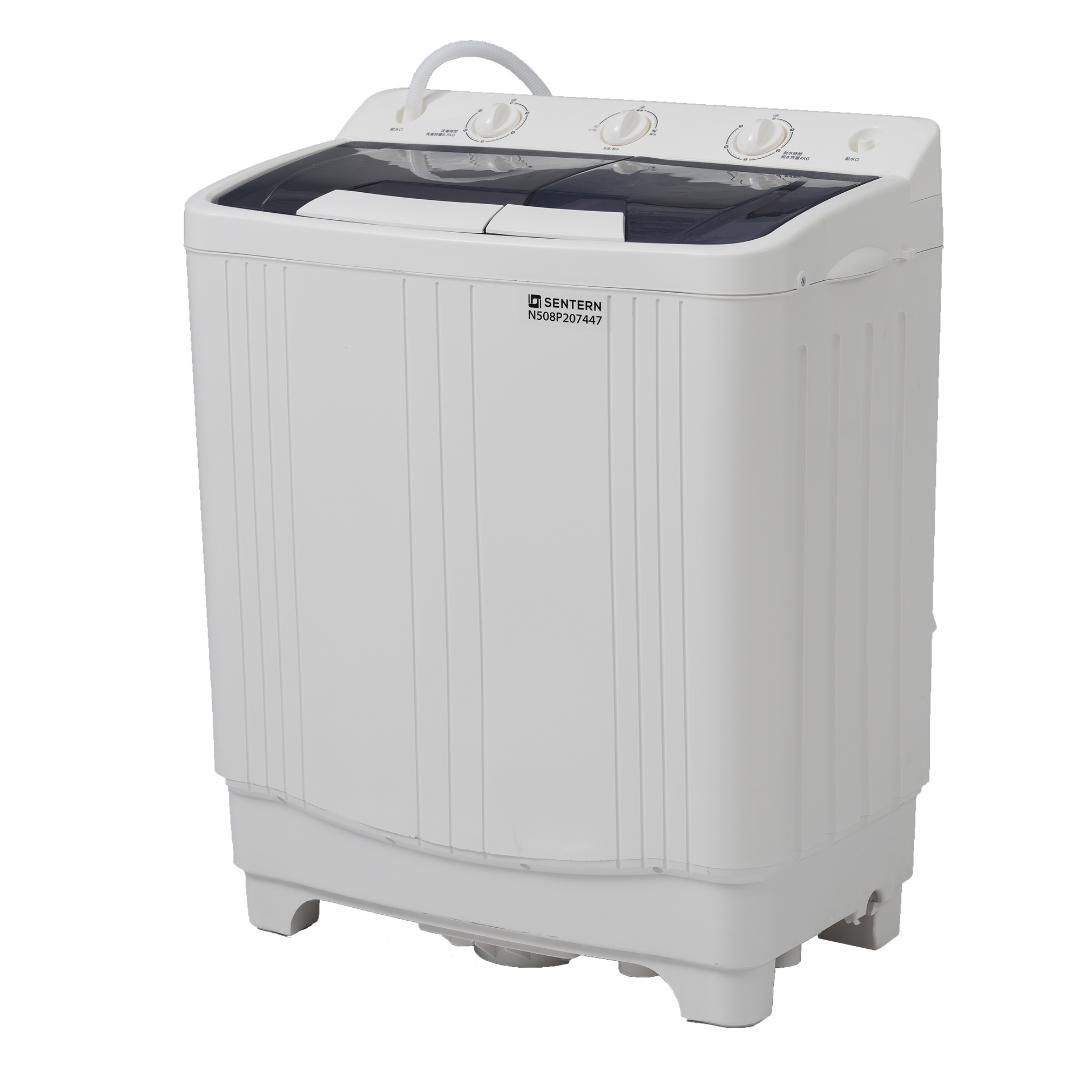 二槽式洗濯機 縦型洗濯機 洗濯6.5kg/脱水槽4kg 大容量タイマー機能付き