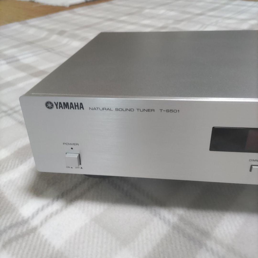 美品！YAMAHA　T-S501 FM・AMチューナー　動作品　取説、アンテナ付