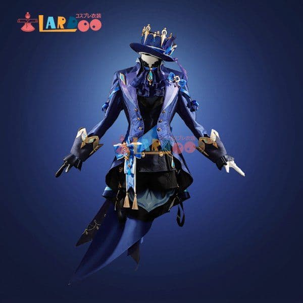 原神 フリーナ 黒ver コスプレ衣装(豪華版)