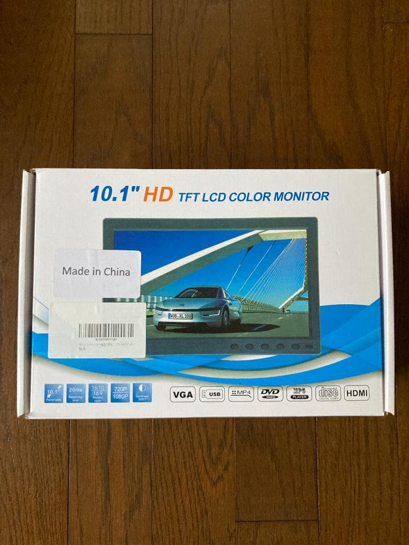 【新品・未使用】10.1 インチ液晶小型モニター