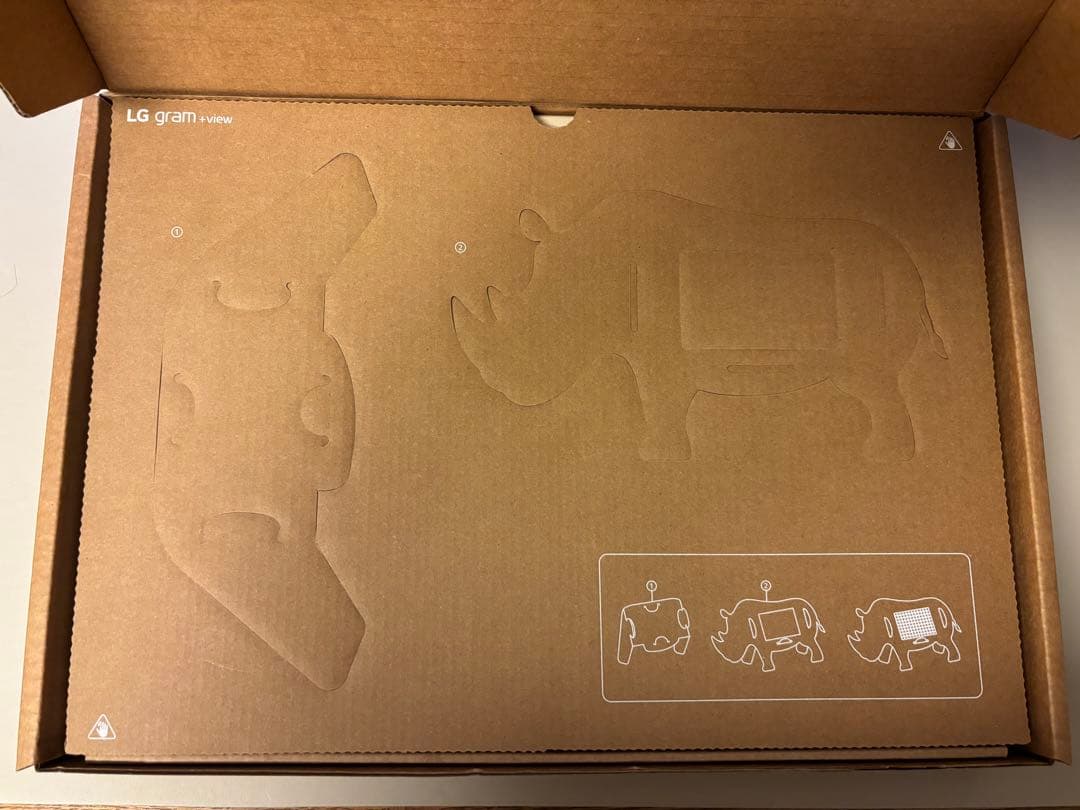 LG gram ＋view モバイルモニター/16型