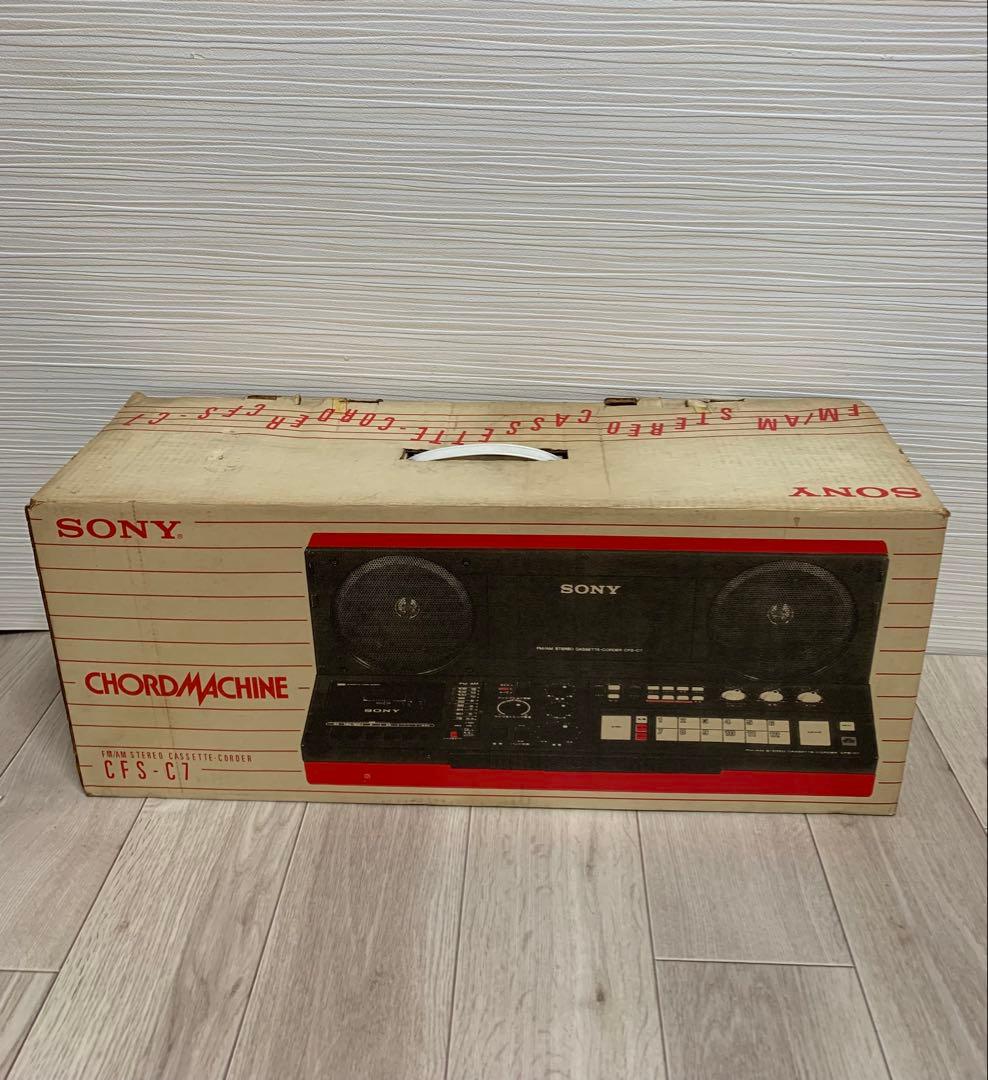希少 高機能ステレオラジカセ 分離型スピーカー 完動品 CFS-C7ソニー