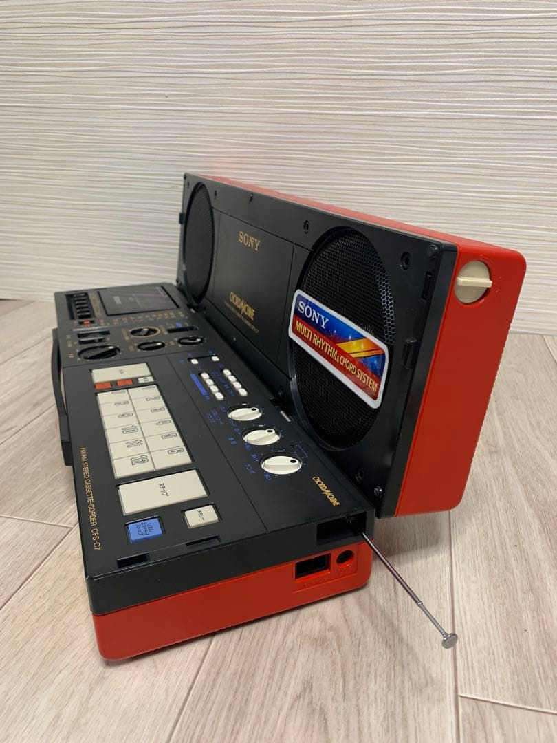 希少 高機能ステレオラジカセ 分離型スピーカー 完動品 CFS-C7ソニー