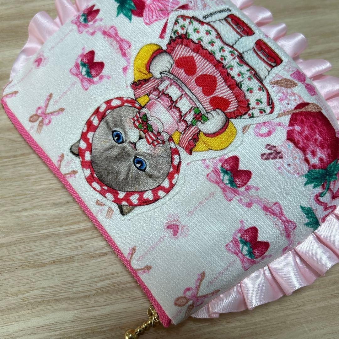 ハンドメイド　ころりんミニポーチ　コヤンイサムチョン♡ケーキルミちゃん♡