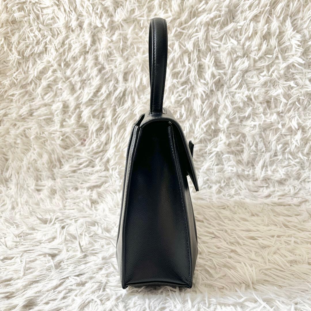 未使用級✨GIVENCHY ジバンシー　ハンドバッグ　冠婚葬祭　ブラック　レザー