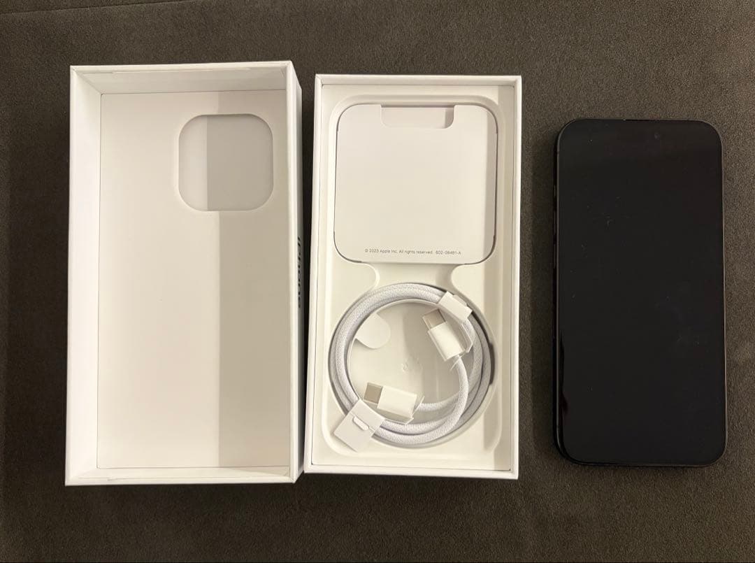 【SIMフリー】iPhone 15 Pro 512GB Black