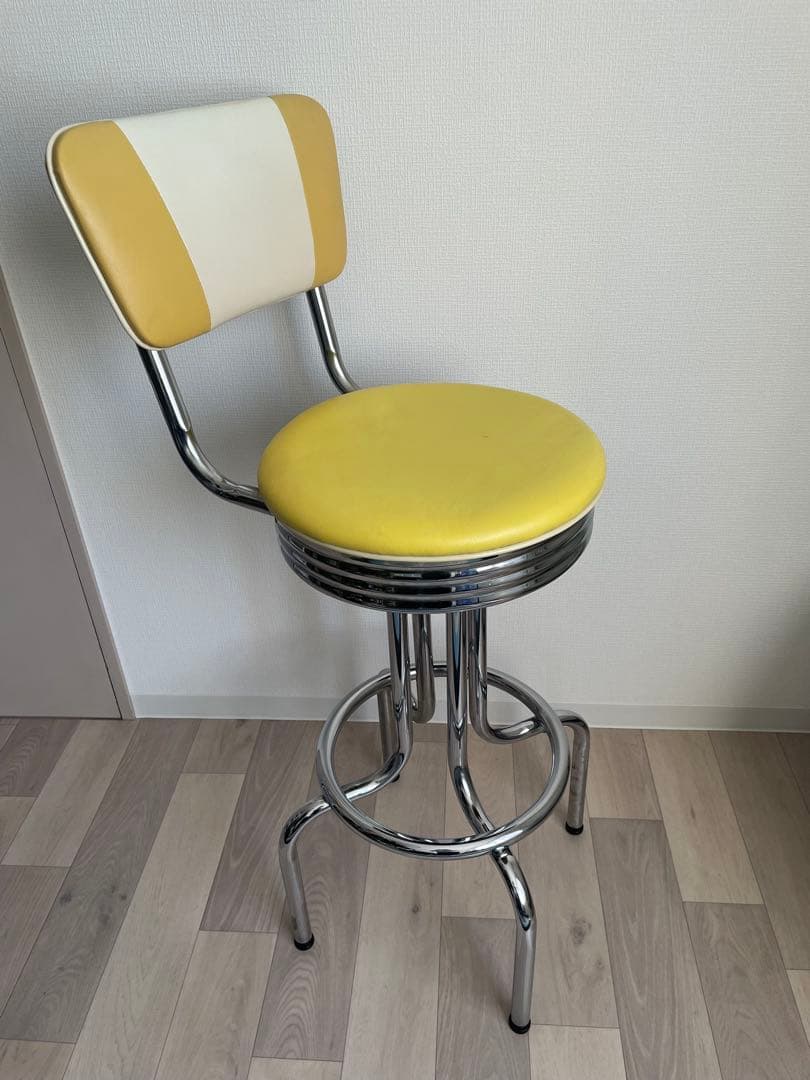 【レトロ】アメリカンダイナーカウンターチェア