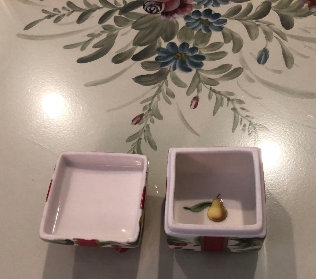 Tiffany&Co. ティファニー ホリデー 陶器製 小物入れ