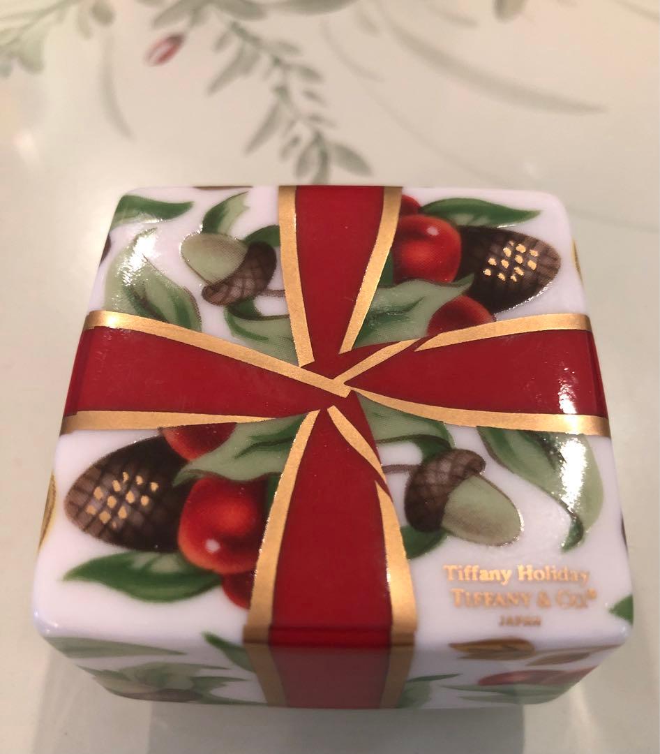Tiffany&Co. ティファニー ホリデー 陶器製 小物入れ