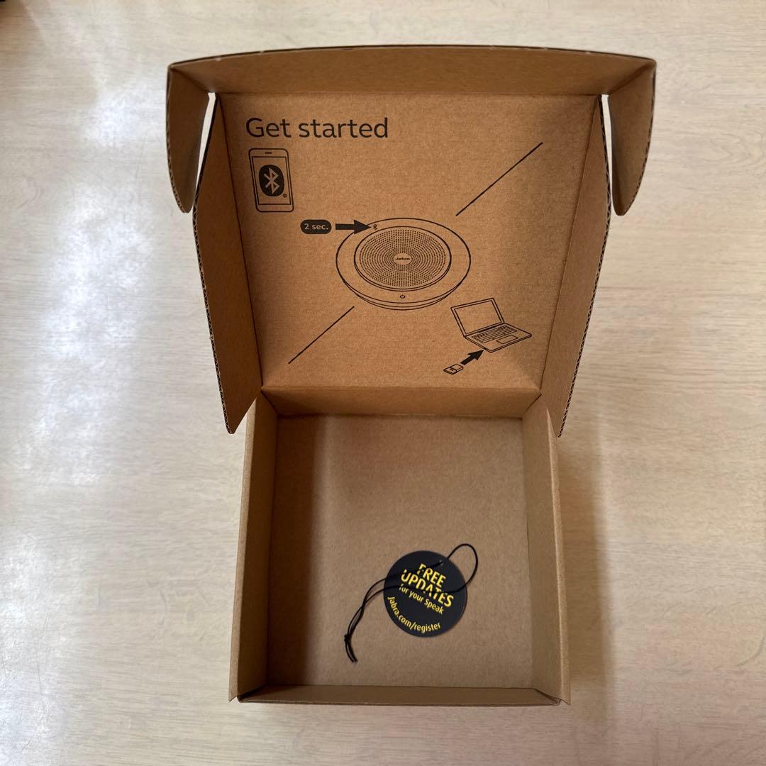 Jabra750 スマートスピーカー ブラック 専用ケース付き