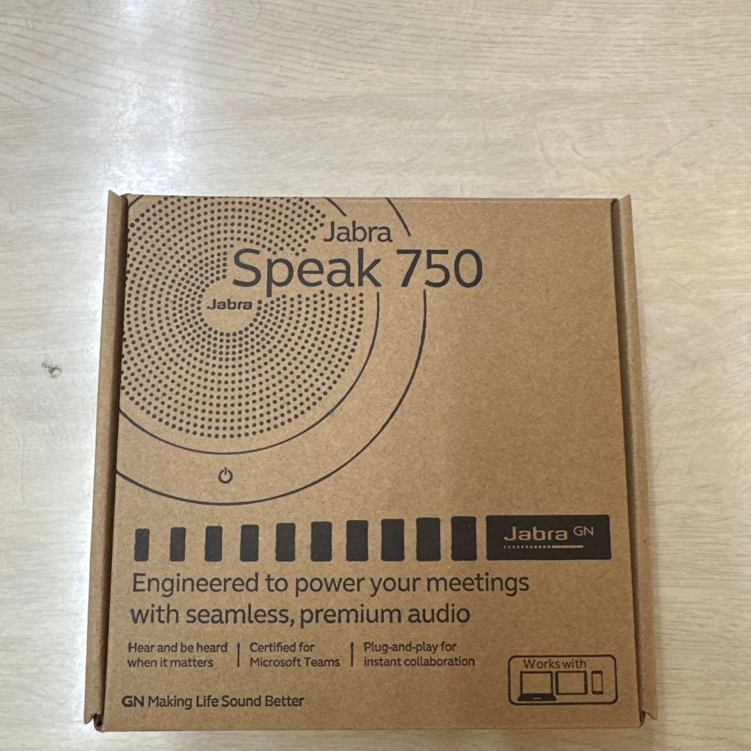 Jabra750 スマートスピーカー ブラック 専用ケース付き