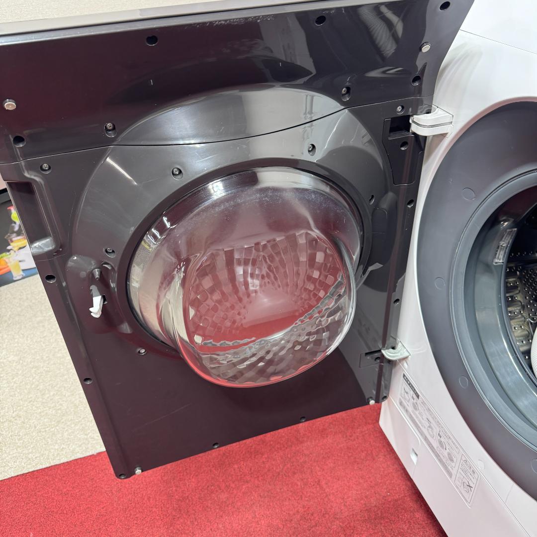 東京23区配達無料　美品シャープドラム式洗濯機　2017年製　洗浄済み！