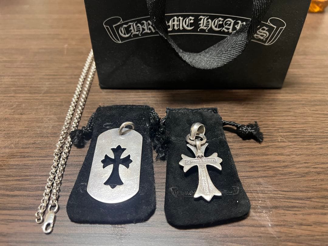 クロムハーツ　CHクロス ロールチェーン