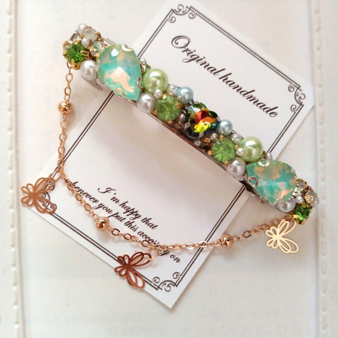 ♡ハンドメイド♡ビジューピアスイヤリング№524さくらんぼ