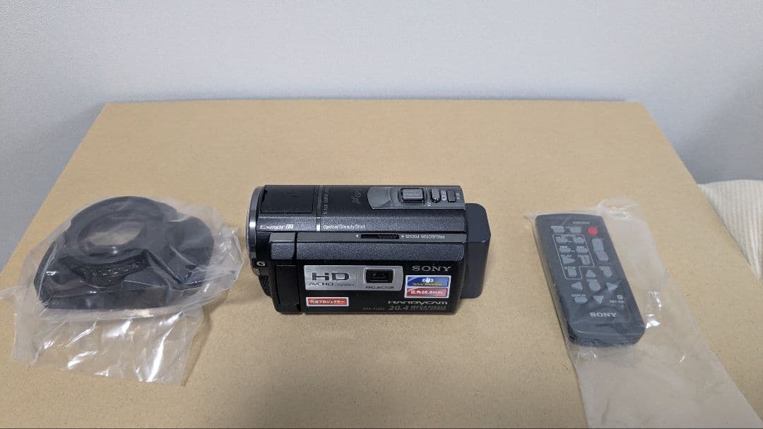 【未使用、動作確認済み】SONY HDR-RJ550V ビデオカメラ 本体