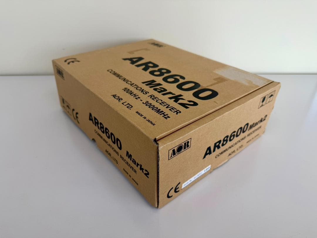 AOR 広帯域受信機 AR8600 MARK2【美品】