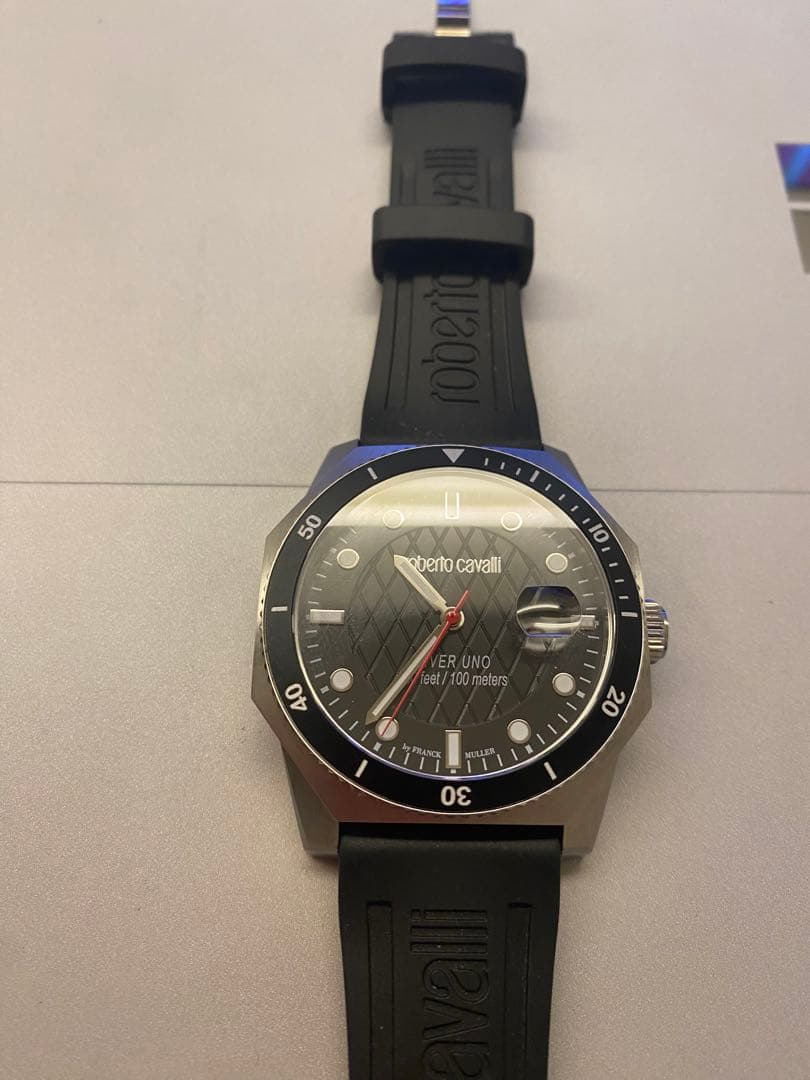 【極美品】roberto cavalli by FRANCK MULLER腕時計