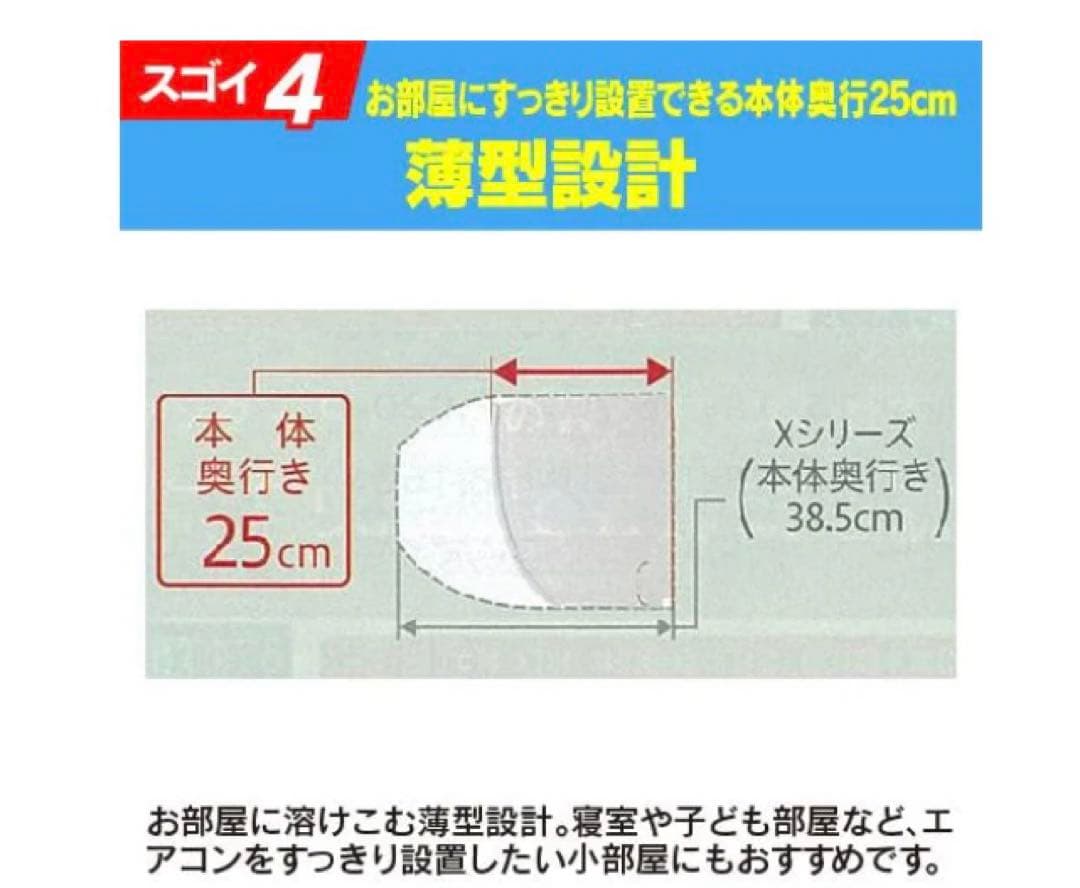 2023年製　日立 RAS-YX36N エアコン 100V 白くまくん 12畳用
