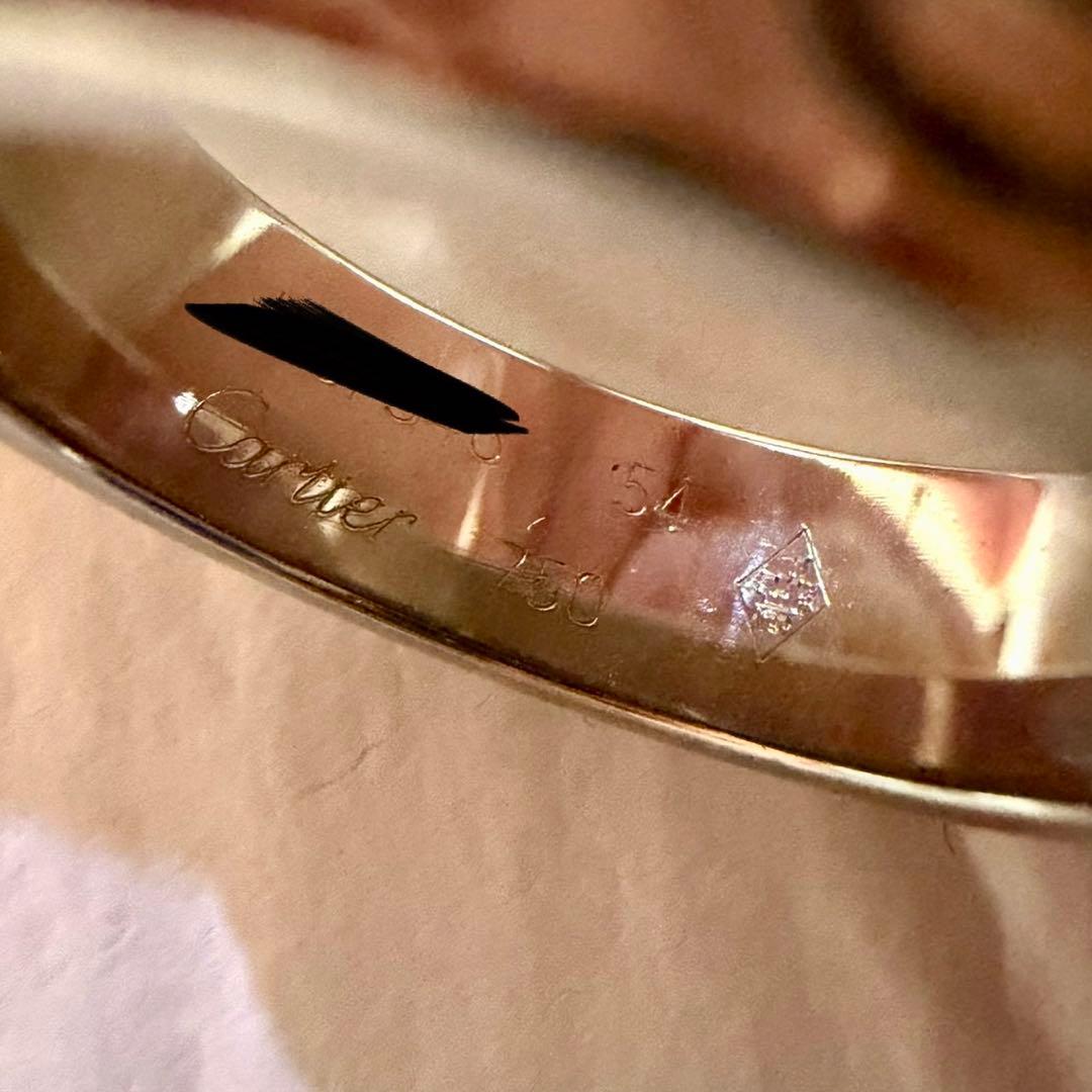 Cartier カルティエ ラブリング クラシック k18 WG 54