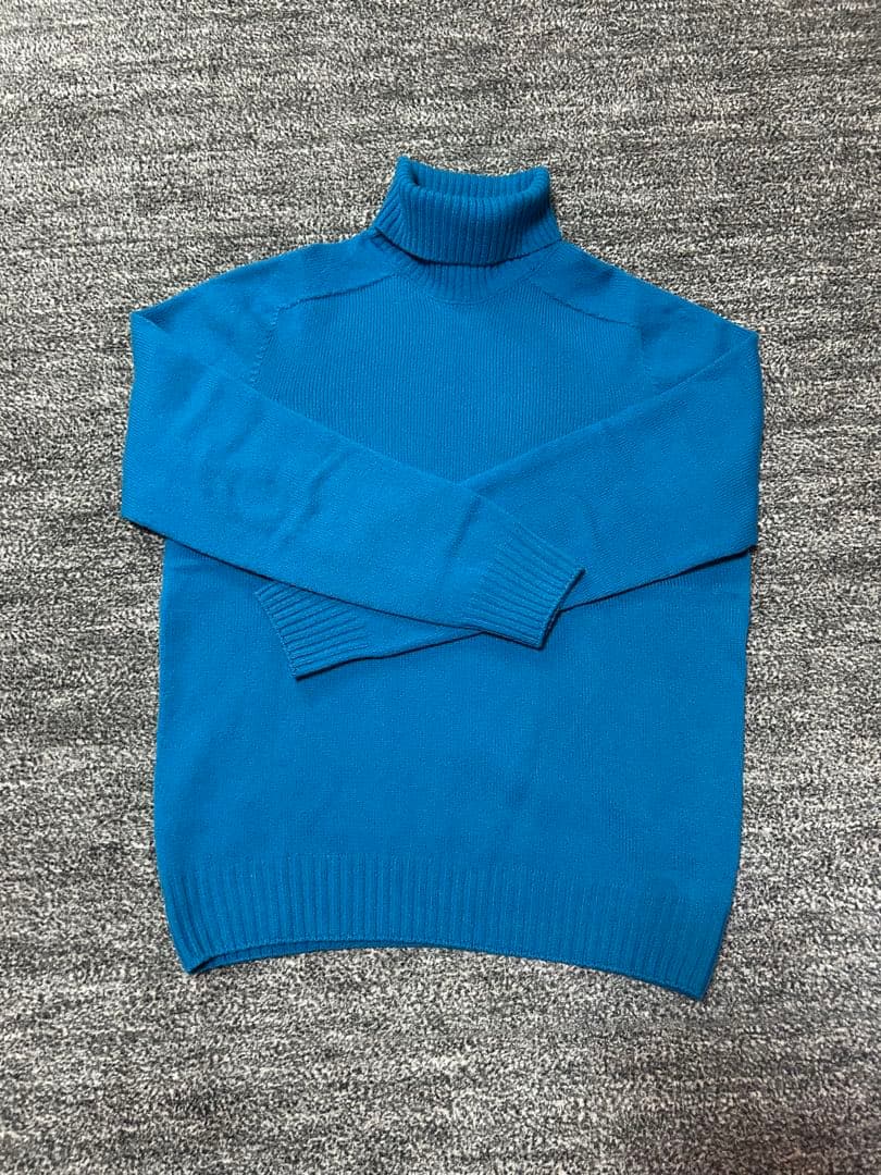 グランサッソ　タートルネックニット48