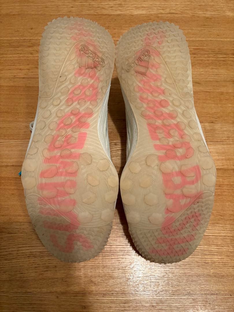 は*ち様 美品☆アディゼロ アフターバーナー 9 NWV ターフ ⚾野球スパイク