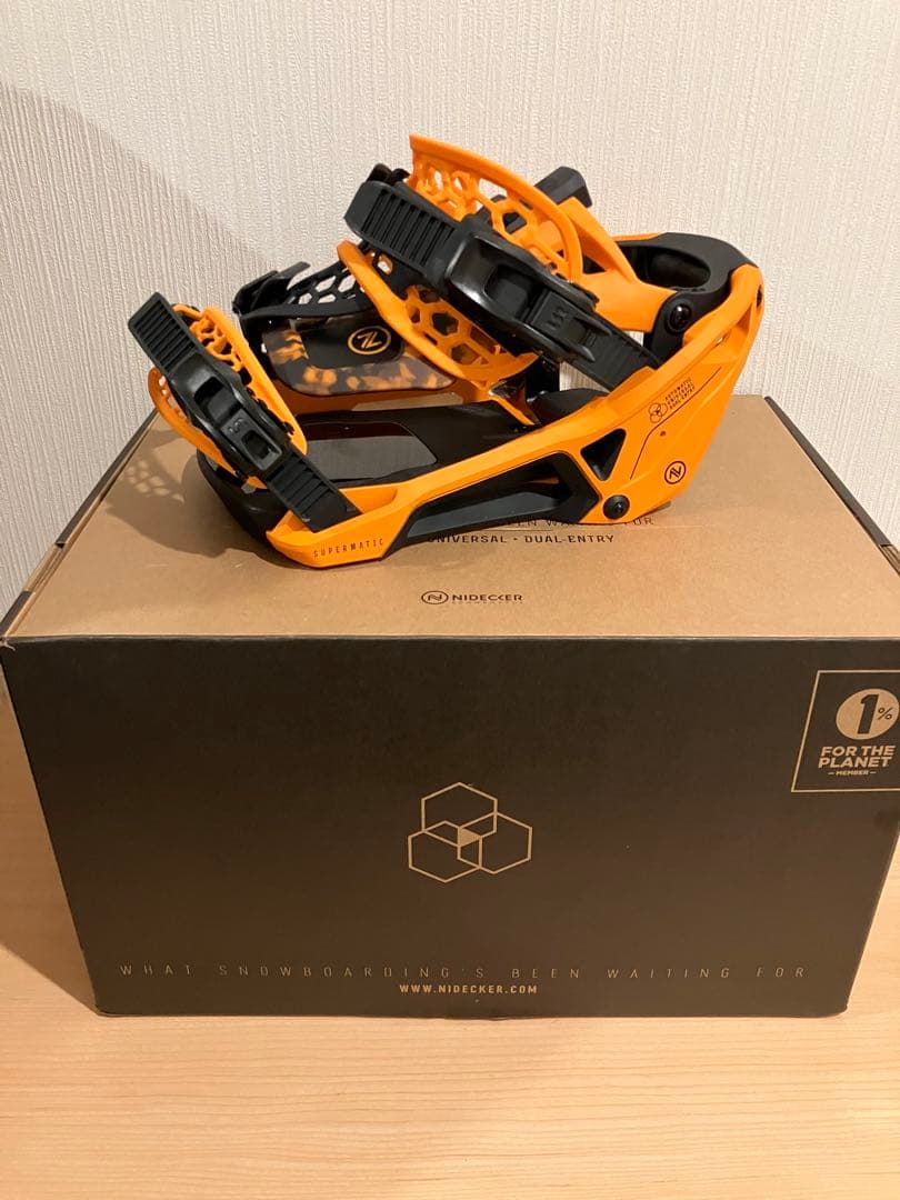 スノーボード 24-25 NIDECKER SUPERMATIC DUNE-ORANGE