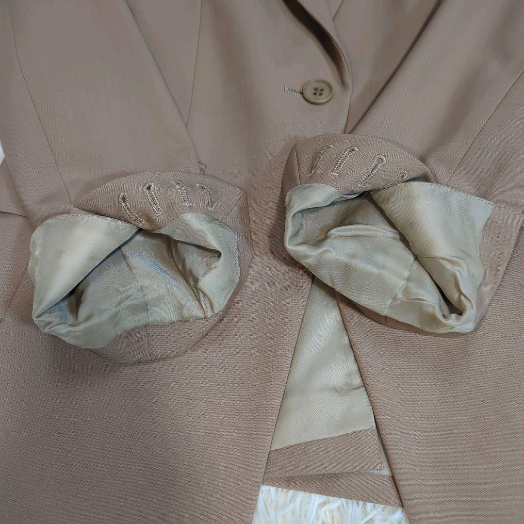 美品 Theory キャメルカラー パンツスーツ セットアップ Sサイズ