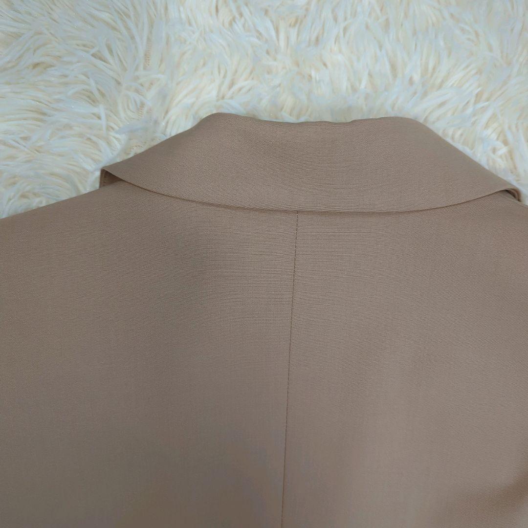 美品 Theory キャメルカラー パンツスーツ セットアップ Sサイズ