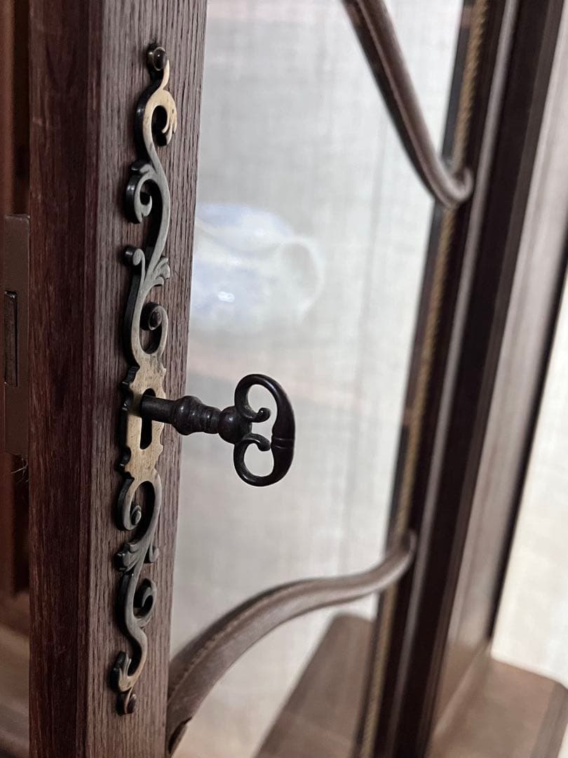 【美品】フランスアンティーク ルイ15世 オーク材の装飾家具 送料込[3295]