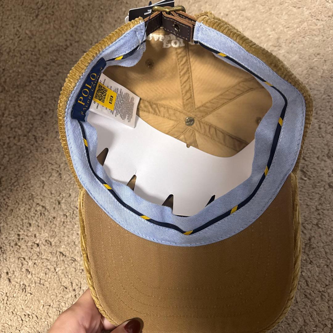 完売品 POLO RALPH LAUREN コーデュロイキャップ