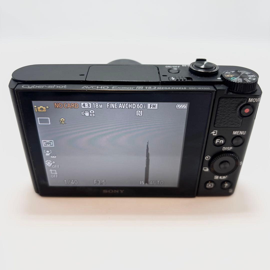 SONY Cyber-shot DSC-WX500 ブラック 訳あり品