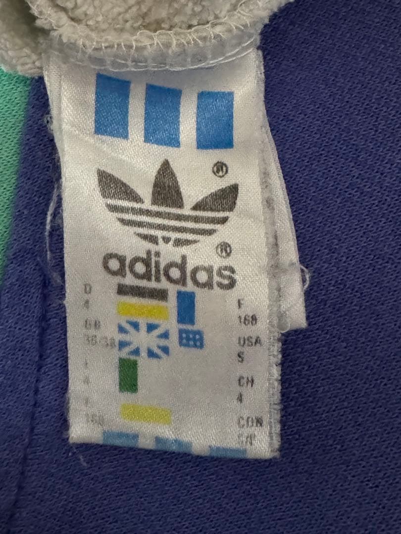 adidas vintage sweatshirt マルチカラー スウェット