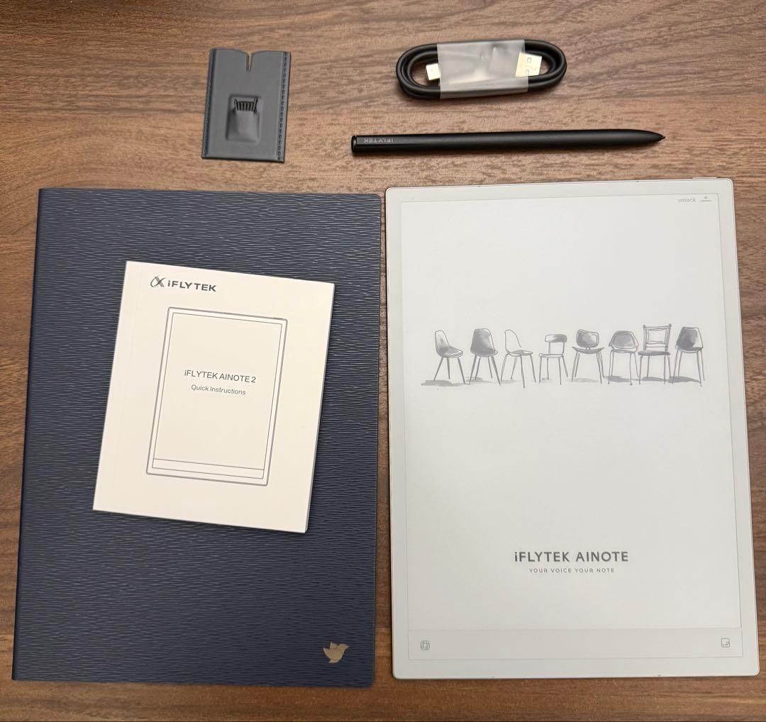 iFLYTEK AINOTE 2 セット（本体、ケース、替え芯）