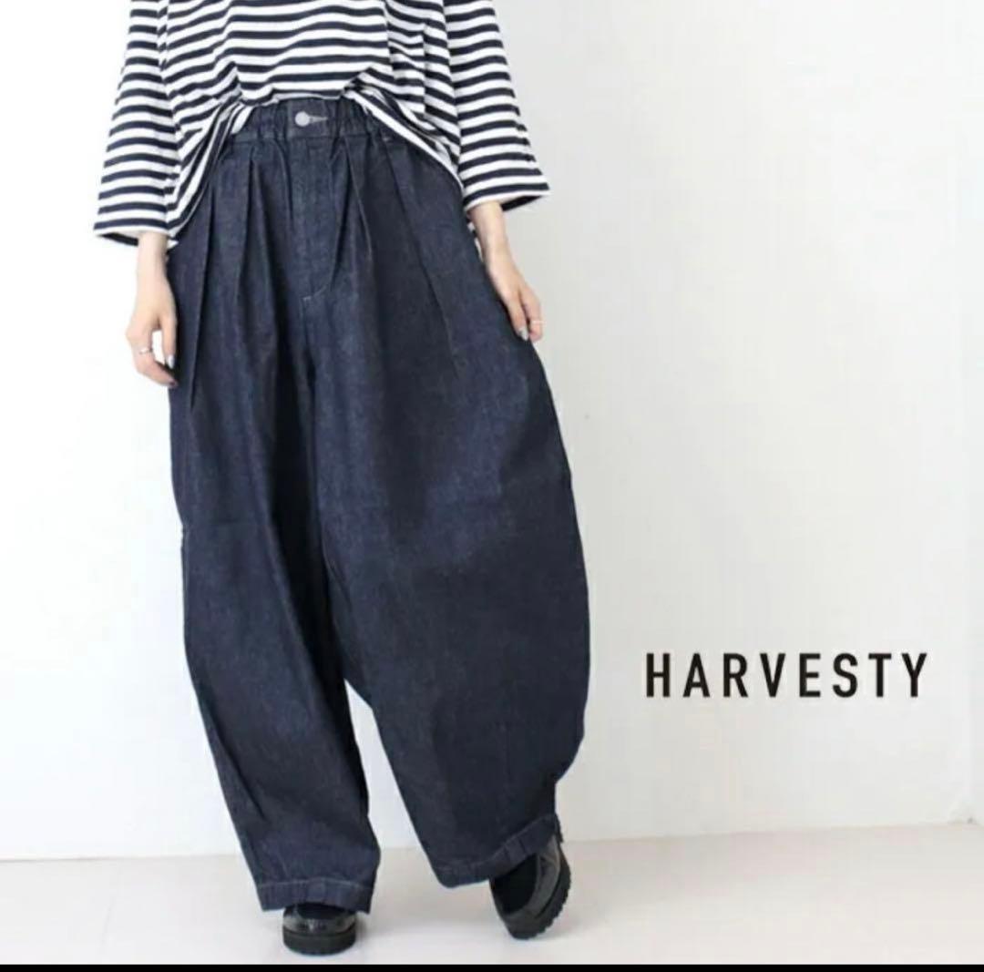 専用　　HARVESTY ハーベスティ デニム サーカスパンツ