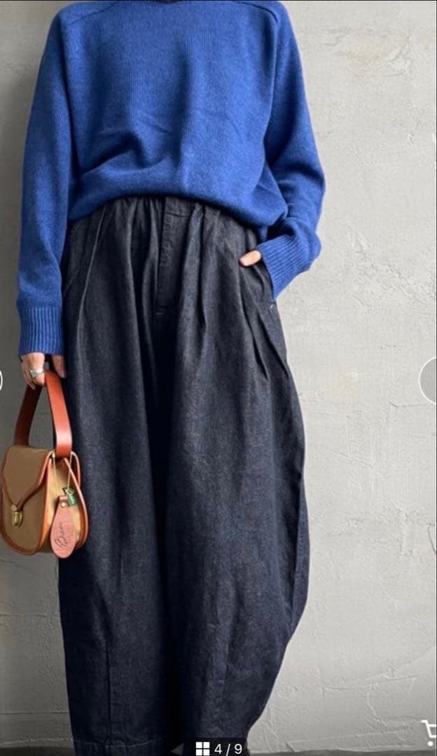 専用　　HARVESTY ハーベスティ デニム サーカスパンツ