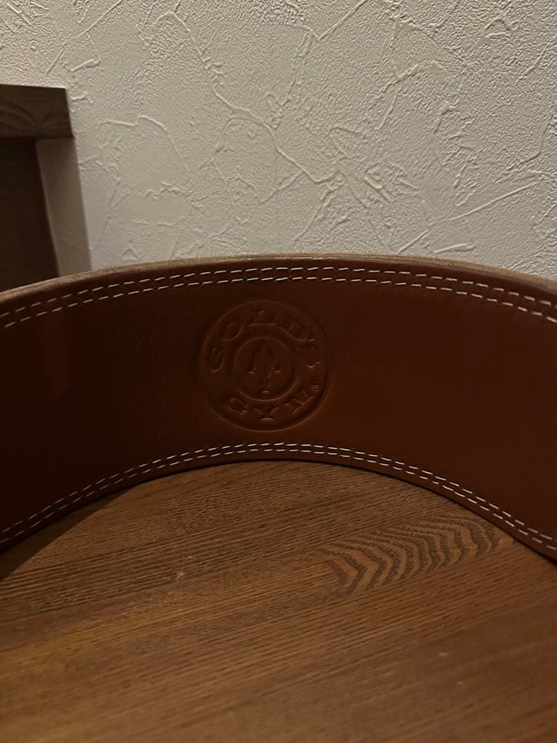 ゴールドジム(GOLD'S GYM) プロレザーベルトS