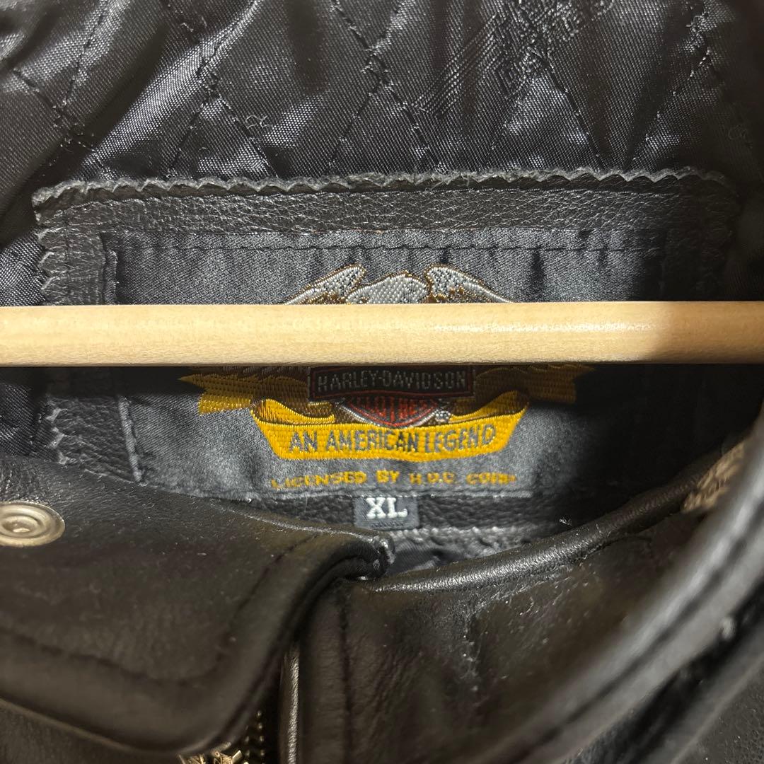 シングル ライダース レザー ハーレーダビッドソン