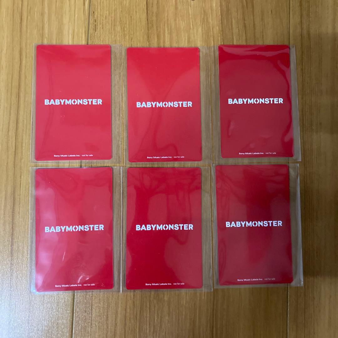 BABYMONSTER ベビモン 会場 トレカ type A 6種コンプ