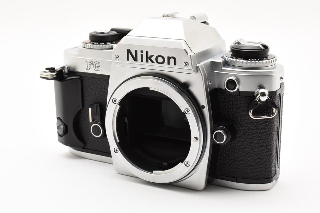 超美品 Nikon FG 分解整備清掃済み シルバー #8614