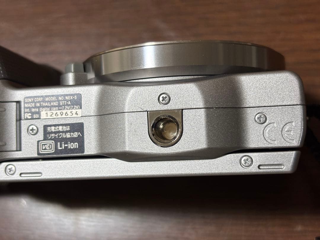 SONY NEX-5 16mm広角薄型レンズ付き 動作確認済み 美品