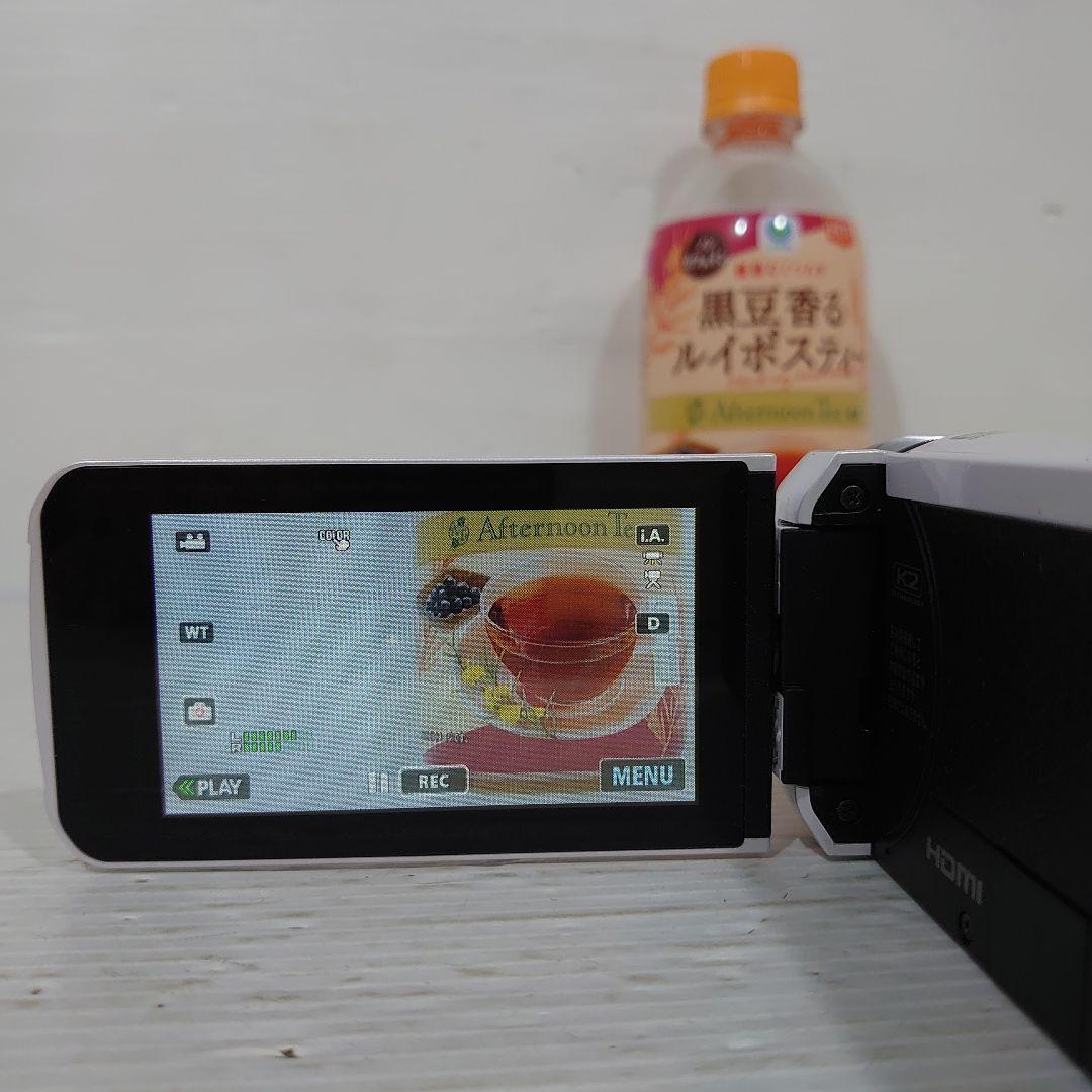 動作ok　JVC Everio GZ-F200-W 2015年