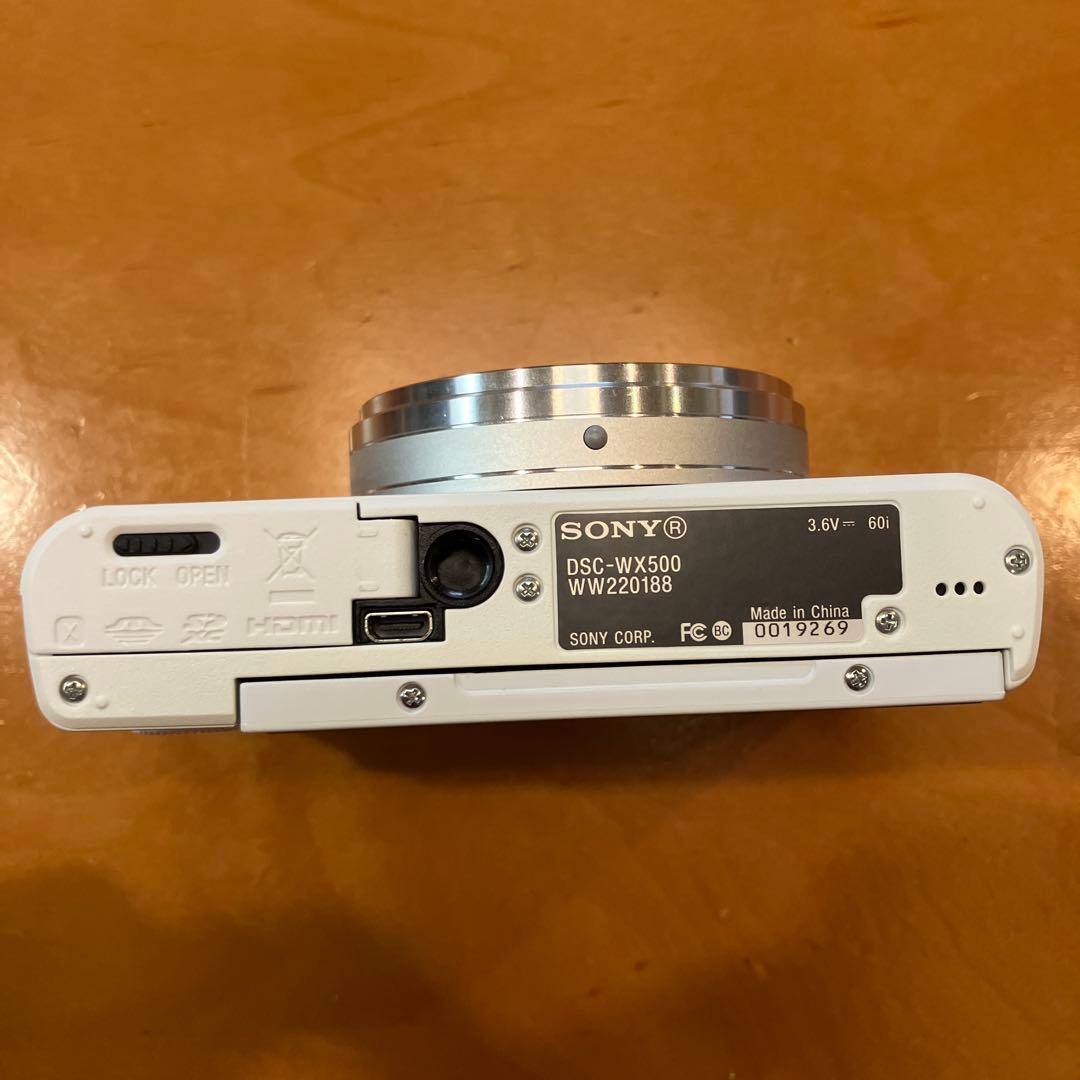 SONY DSC-WX500 コンパクトデジタルカメラ　ソニー　ケース付　美品