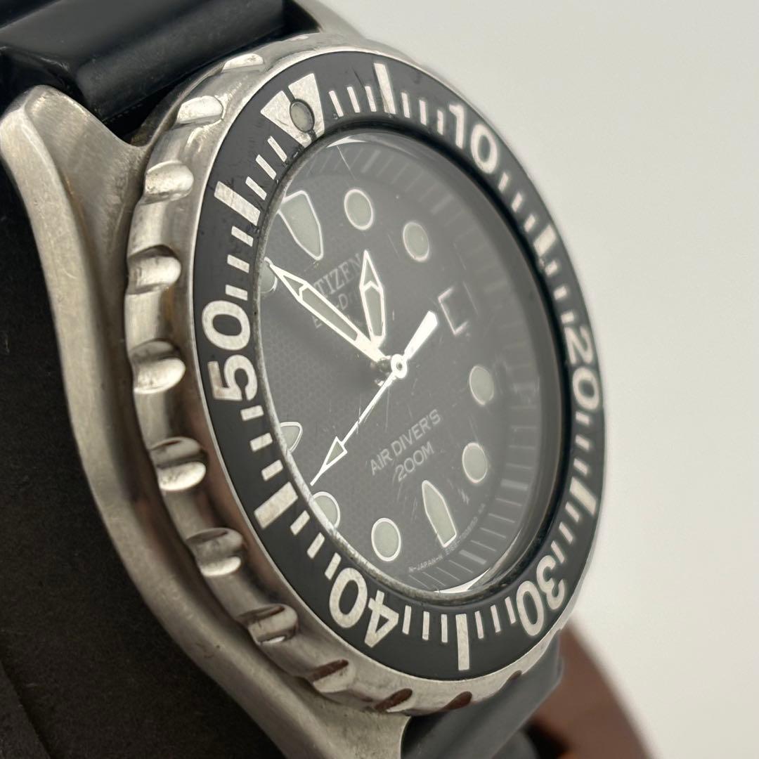 【希少】シチズン　ダイバー　E168-T005446 美品　ソーラー