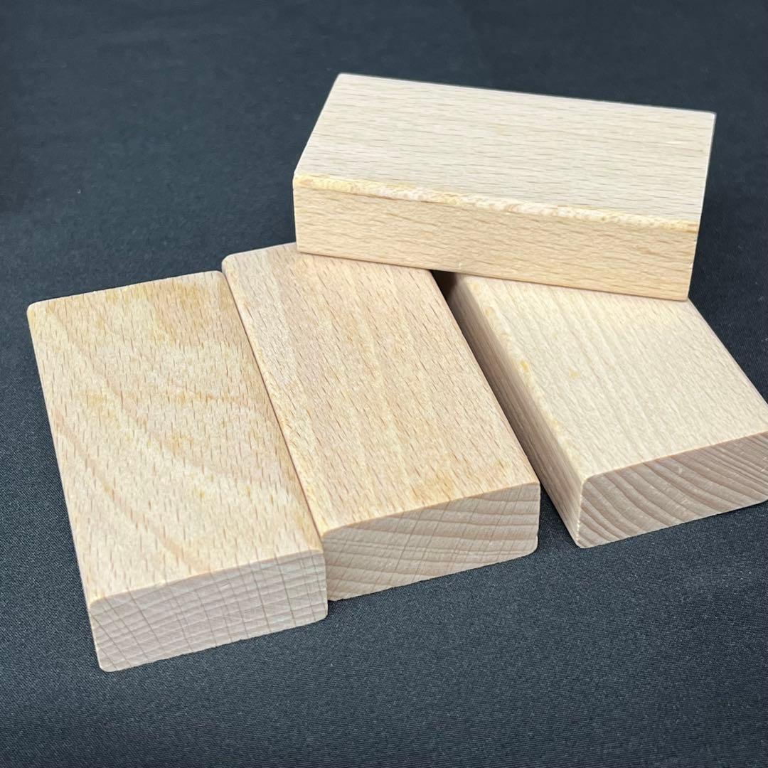 デュシマ社　ウール・レンガ積木　ベーシック　白木　96ピース　ドイツ