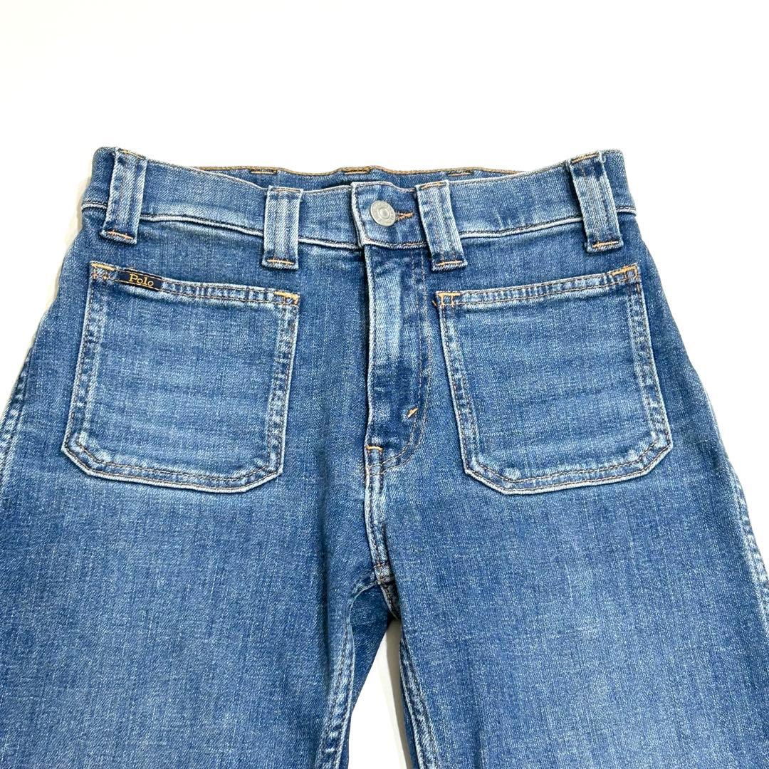 ポロラルフローレン Jenn フレアジーンズ デニムパンツ 24S