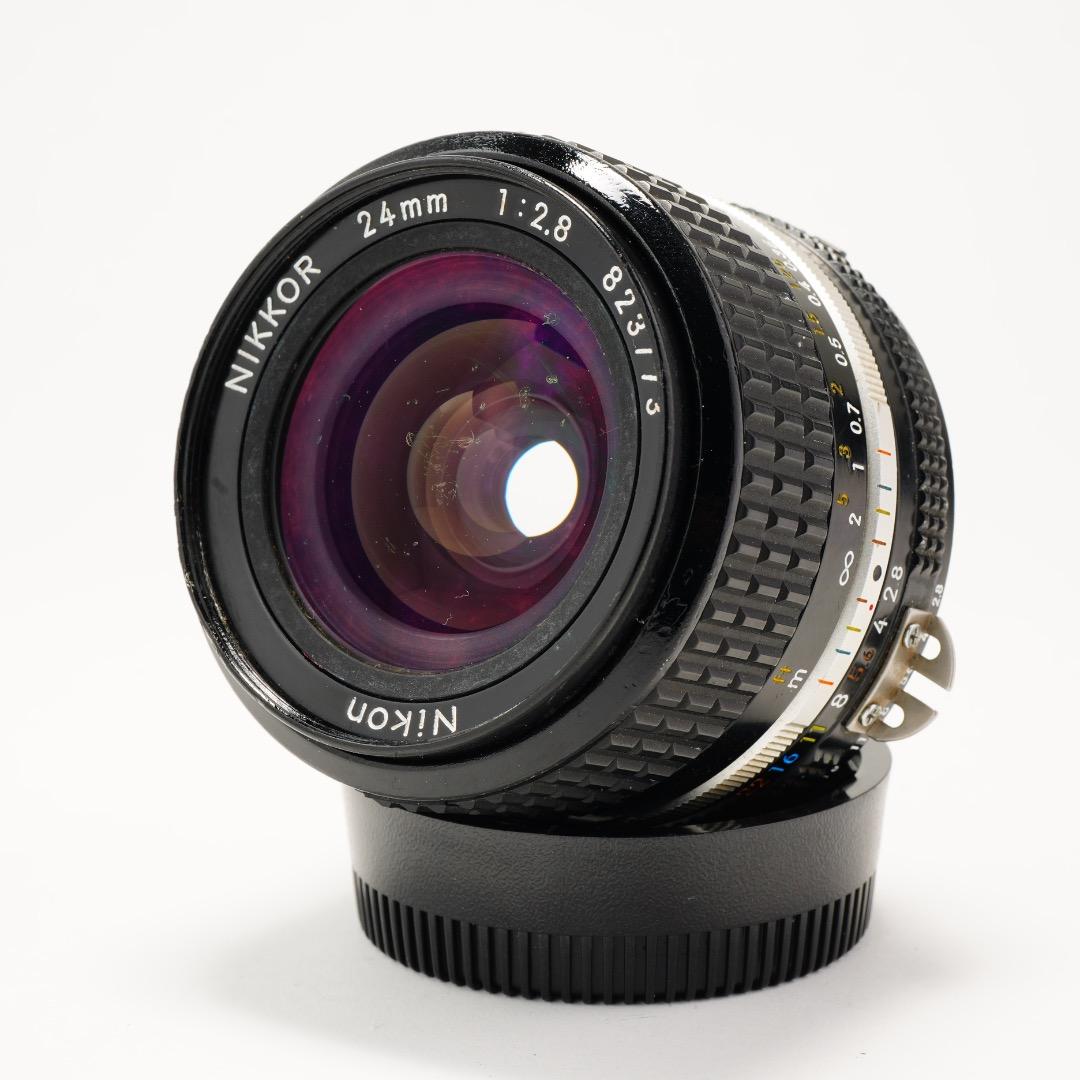 【美品】動作◎ ニコン Ai-s Nikkor 24mm F2.8 773