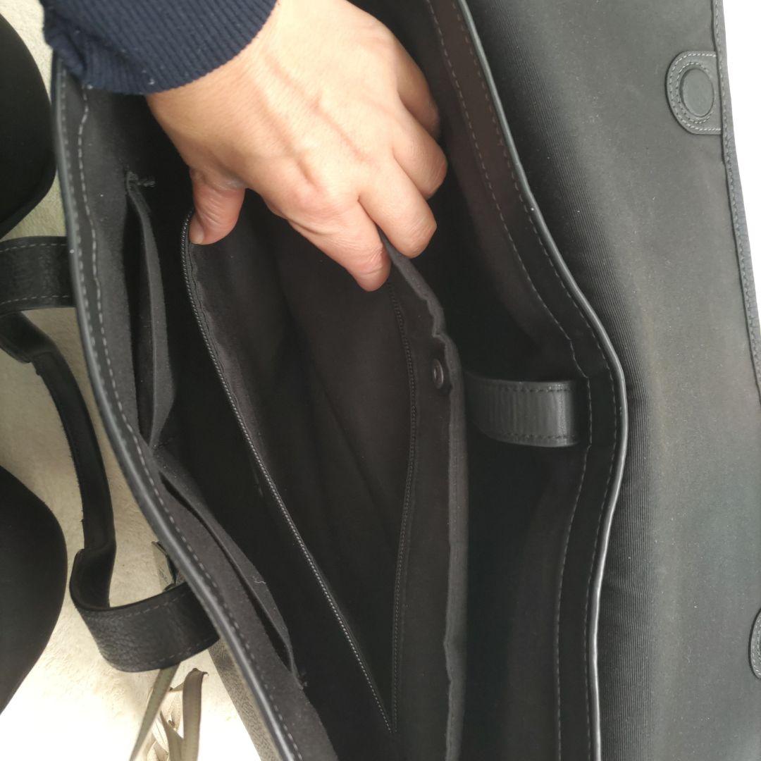 COACH ブラック ビジネスバッグ　サリバン　ポートフォリオ