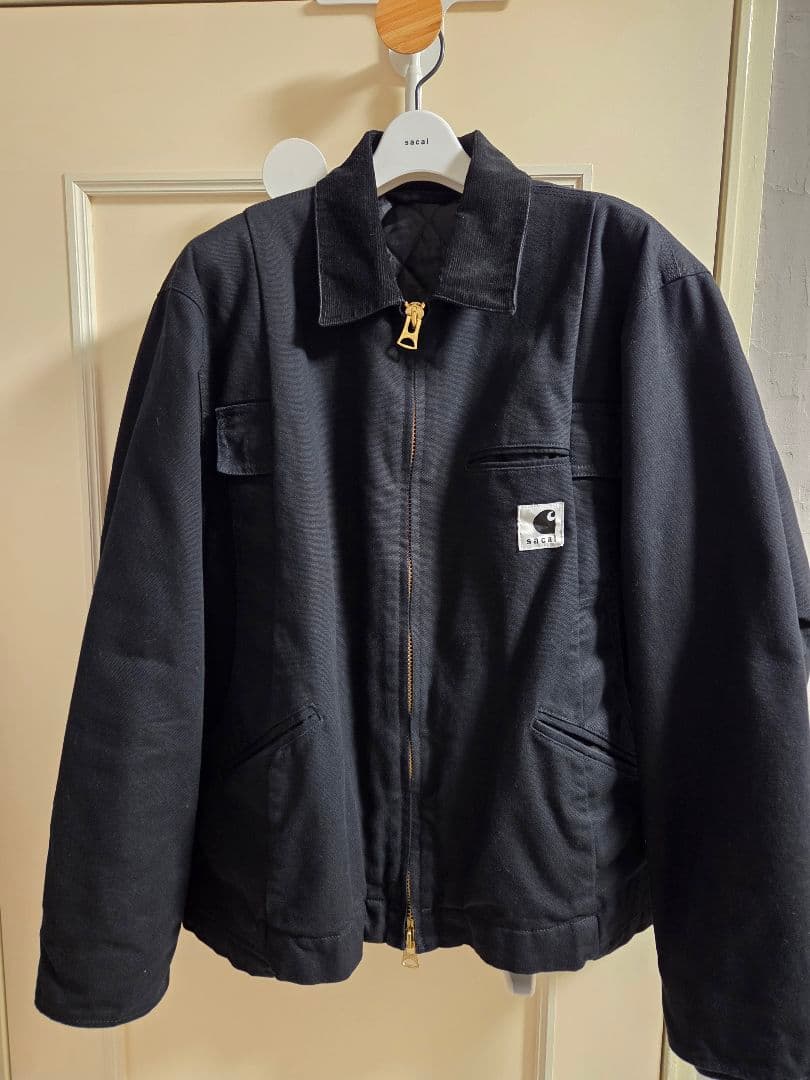 sacai Carhartt WIP ダックジャケット size 2 BLACK